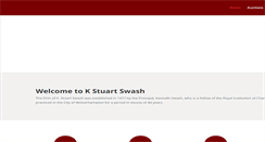 Desktop Screenshot of kstuartswash.co.uk